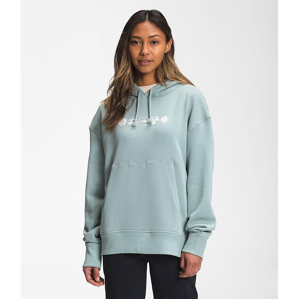 The North Face Himalayan Bottle Source Pullover Γυναικεια Φούτερ Hoodie - Ασημι Μπλε (JNLY79315)
